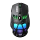Belaidė žaidimų pelė ONIKUMA DM09, 24 000 DPI, 2.4 GHz / BT / USB-C, juoda