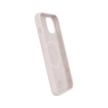 Puro Icon Mag Pro silikoninis dėklas su MagSafe telefonui iPhone 13 / 14, rožinis