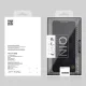 Atverčiamasis dėklas Nillkin Qin telefonui Samsung Galaxy A03s, juodas