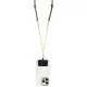 Universalus telefono dirželis Guess 4G Chain CBDY, rudas