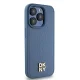 DKNY dėklas iPhone 15 Pro su MagSafe, mėlynas