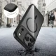 Tech-Protect MagMat MagSafe dėklas iPhone 17 Pro, skaidri juoda