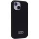 Audi dėklas iPhone 15 Plus / 14 Plus, juodas