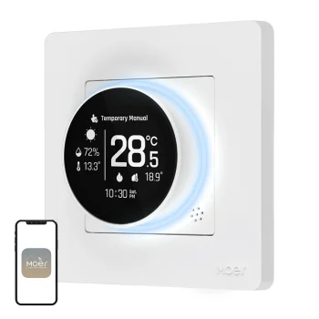 MOES ZHT-SR-GA ZigBee išmanusis termostatas vandeniniam šildymui