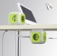 „Greenblue MagicCube“ šakotuvas su 4 lizdais ir 2 USB (1.4m), vokiškas kištukas