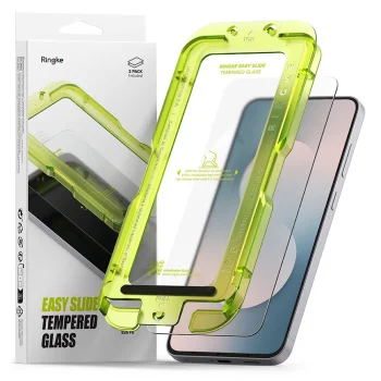 Ringke Easy Slide Tempered Glass for Samsung Galaxy S25 FE (2-Pack)