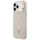 Guess 4G Strass Logo & Big Strap MagSafe dėklas iPhone 17 Pro Max, rožinis
