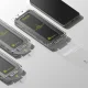Apsauginis stiklas Ringke Easy Slide Samsung Galaxy S25 (2 vnt.), skaidrus
