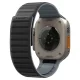 Laikrodžio dirželis Spigen Athlex Air, skirtas Apple Watch 44 / 45 / 46 / 49 mm, juodas / pilkas