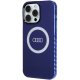 Audi dėklas iPhone 15 Pro Max telefonui IML Big Logo MagSafe, mėlynas