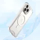 Dėklas Wozinsky Clear Corner Case MagSafe skirtas Samsung Galaxy S25, skaidrus