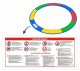 Gotel Trampoline Spring Cover 312 cm (10ft), Multicolor