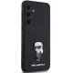Karl Lagerfeld dėklas Samsung Galaxy A35 telefonui Fixed Glitter Ikonik, juodas