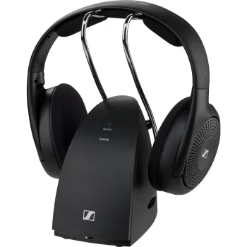 Sennheiser RS 120-W belaidės televizoriaus ausinės, juodos