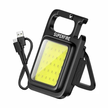 LED dirbtuvių žibintuvėlis Superfire MX16, 600 lm