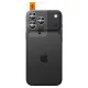 Kameros apsauginis stiklas Spigen Optik Pro EZ FIT iPhone 16/17 Pro / Max, 2 vnt., Sidabrinė