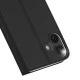 Atverčiamasis dėklas Dux Ducis Skin Pro skirtas iPhone 16 Plus su kortelių skyreliu, juodas
