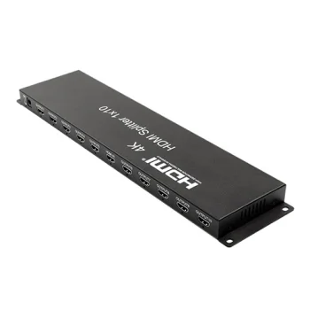 HDMI šakotuvas 1x10, 4K 30Hz, 3D, HDMI 1.4b