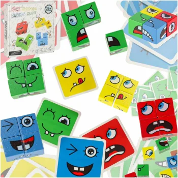 Montessori loginis emocijų žaidimas vaikams