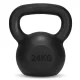 4Fizjo Cast Iron Kettlebell, 24 kg, Black