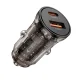 Tech-Protect CC01 45W automobilinis įkroviklis USB-A / USB-C, juodas