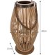 Ruhhy 00024282 bambukinis žibintas, 40 cm, smėlio spalvos