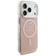 Karl Lagerfeld IML Karl RSG Logo MagSafe dėklas iPhone 17 Pro, Rožinis