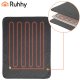 Ruhhy Electric Heated Blanket Throw 180x130cm, 26202, Black