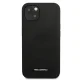 Apple iPhone 13 6.1\" Karl Lagerfeld Silicone Plaque Case Cover (KLHCP13MSLMP1K), Black