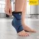 4Fizjo 923 Elastic Ankle Brace, XL, Black/Blue