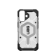 UAG Pathfinder Clear MagSafe dėklas iPhone 17 telefonui, baltas / pilkas