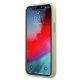 Guess iPhone 12 mini dėklas Iridescent, auksinis