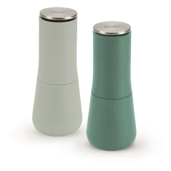 Joseph Joseph Milltop Editions druskos ir pipirų malūnėlių rinkinys, žalias