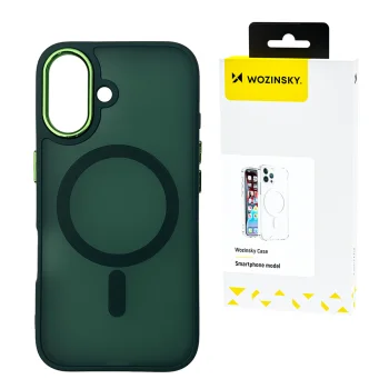 Wozinsky Magnetic Collection MagSafe Case for Samsung Galaxy S25+ - Green