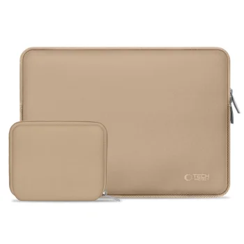 Tech-Protect Neoslim kompiuterio krepšys 15-16", rusvas (Beige)