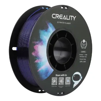 3D spausdintuvo plastikas Creality CR-PETG 1.75mm 1kg, skaidriai mėlynas