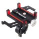 Bicycle phone holder with rubber band U24907