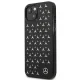 Mercedes iPhone 13 mini Case Silver Stars Pattern, Black