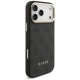 Guess 4G dėklas su MagSafe pinigine iPhone 17 Pro Max, juodas