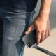 Apple Iphone 11 Pro Max 6.5\" Uniq Etui Lifepro Tinsel Case Cover, Smoke