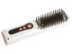 Electric Cordless Hair Straightening Brush, White