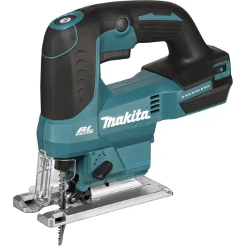 Akumuliatorinis švytuoklinis siaurapjūklis Makita DJV184ZJ 18V LXT Makpac lagamine