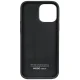Audi Synthetic Leather telefono dėklas iPhone 13 Pro Max 6.7\", juodas