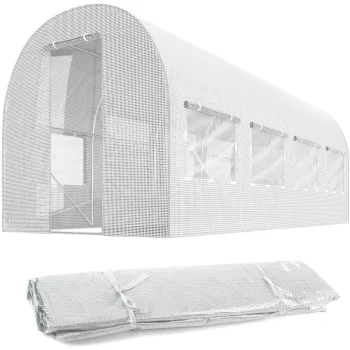 Plonos 4972-F šiltnamio plėvelė 2x4.5 m (9 m²), balta