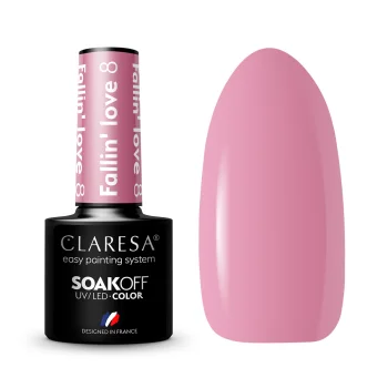 Claresa Fallin' Love 8 Hybrid Nail Polish, 5g