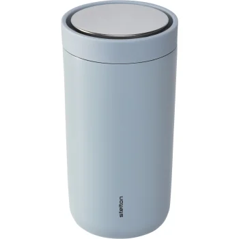 Stelton To Go Click termopuodelis, 0.2 l, Soft Cloud mėlynas