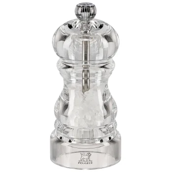 Peugeot Nancy druskos malūnėlis, 12 cm, skaidrus