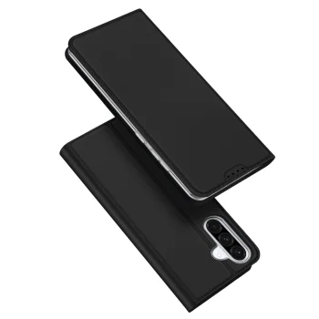 Dux Ducis Skin Pro Phone Case Cover Samsung Galaxy A36 5G / A56 5G with Flip and Card Slot - Black