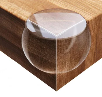 Silicone Corner Protectors AG441, 4 pcs, Transparent