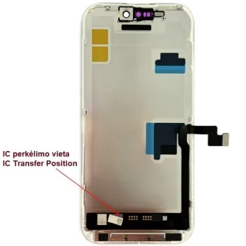 Ekranas iPhone 16 Pro, LTPO Soft OLED, 120 Hz